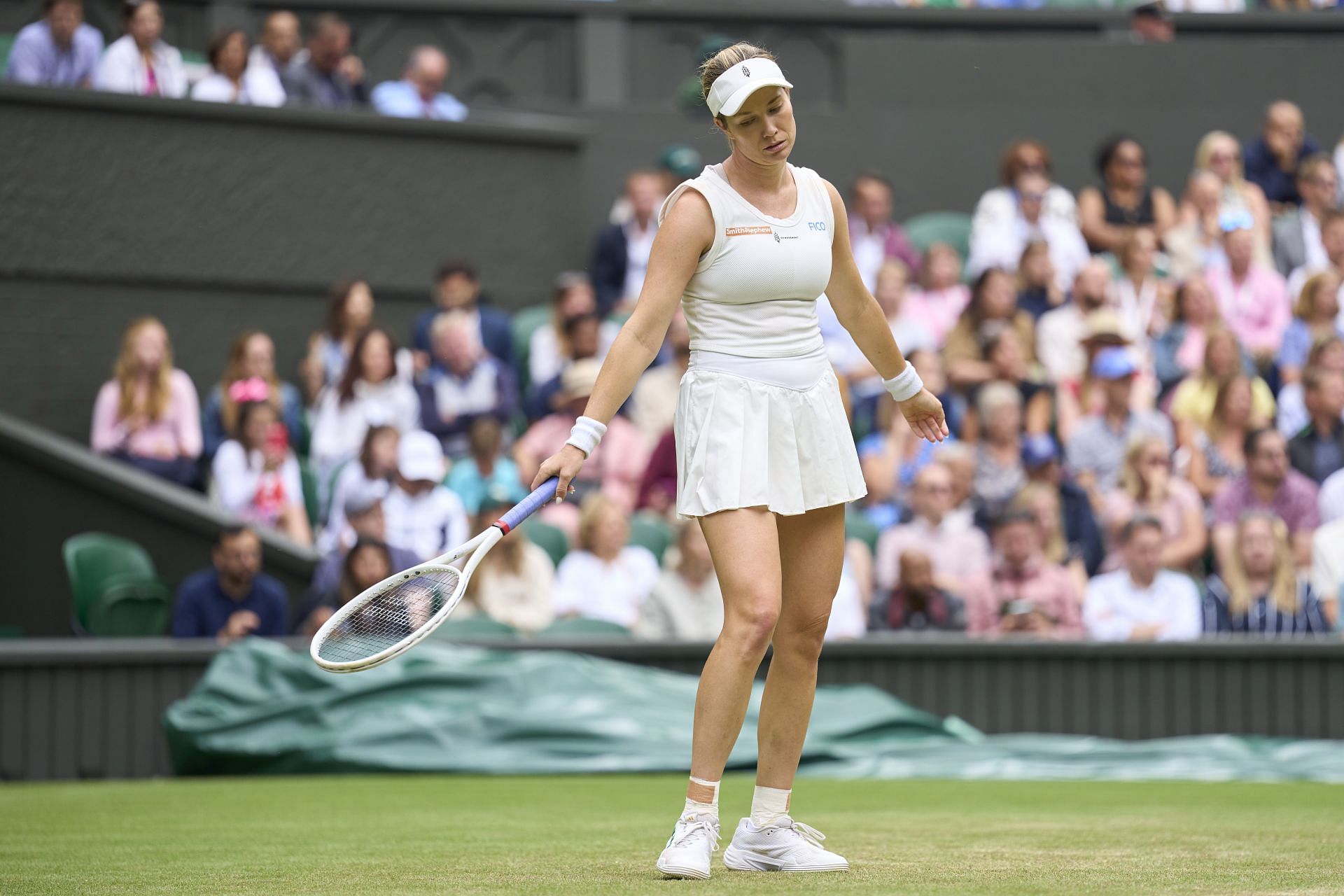 Danielle Collins at the Championships | Getty Images